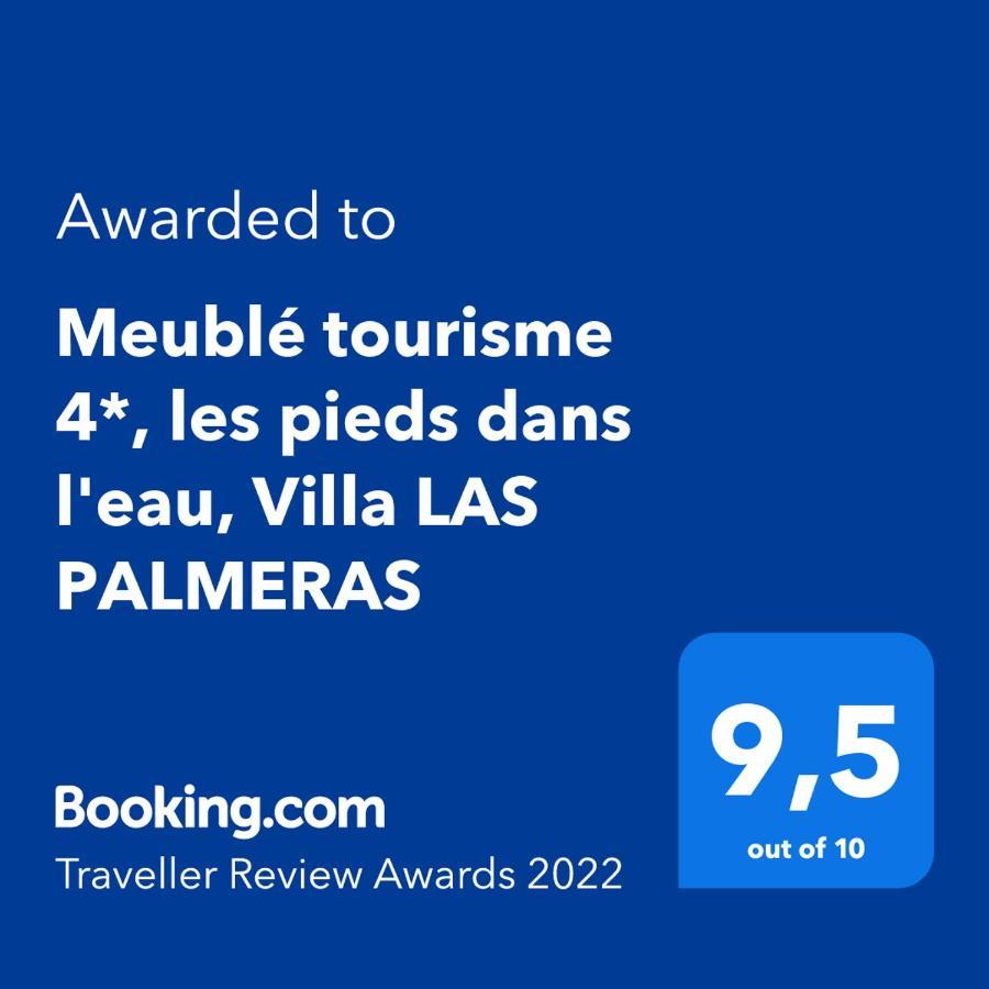 Meuble Tourisme 4*, Les Pieds Dans L'Eau, Villa Las Palmeras La Londe-les-Maures Exterior foto